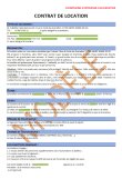 Modèle de contrat